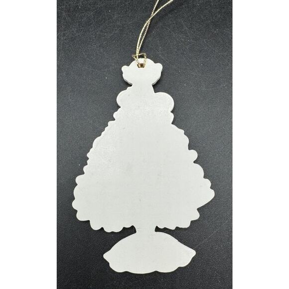 Rare 1996 Hallmark Hall Family Christmas Tree Ornament Don & Adele -6D - Picture 5 of 6